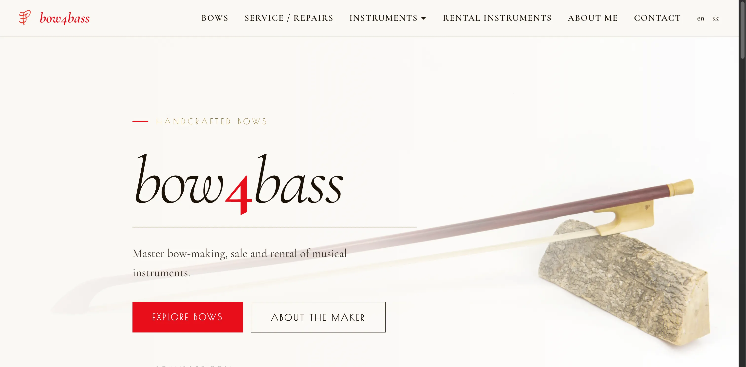 bow4bass.com project preview