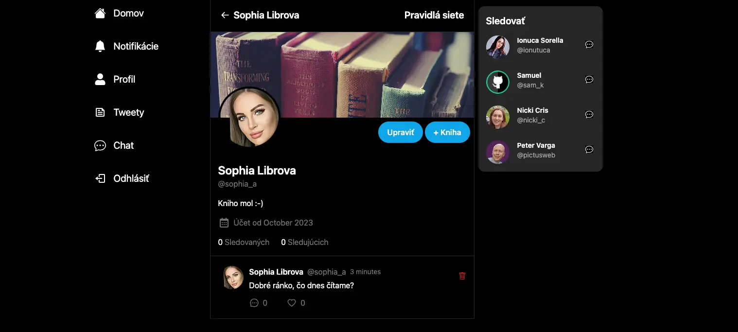 librosophia.sk project preview